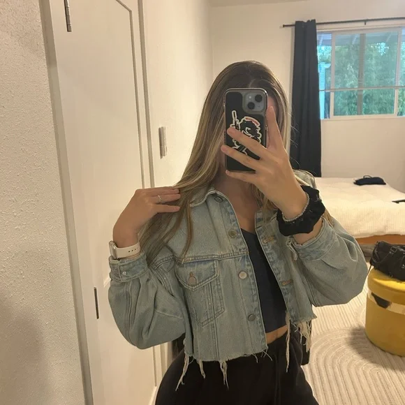 Denim jacket Zara - Picture 1 of 5